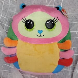 Ty Plush Colorful Caterpillar‎ Pillow